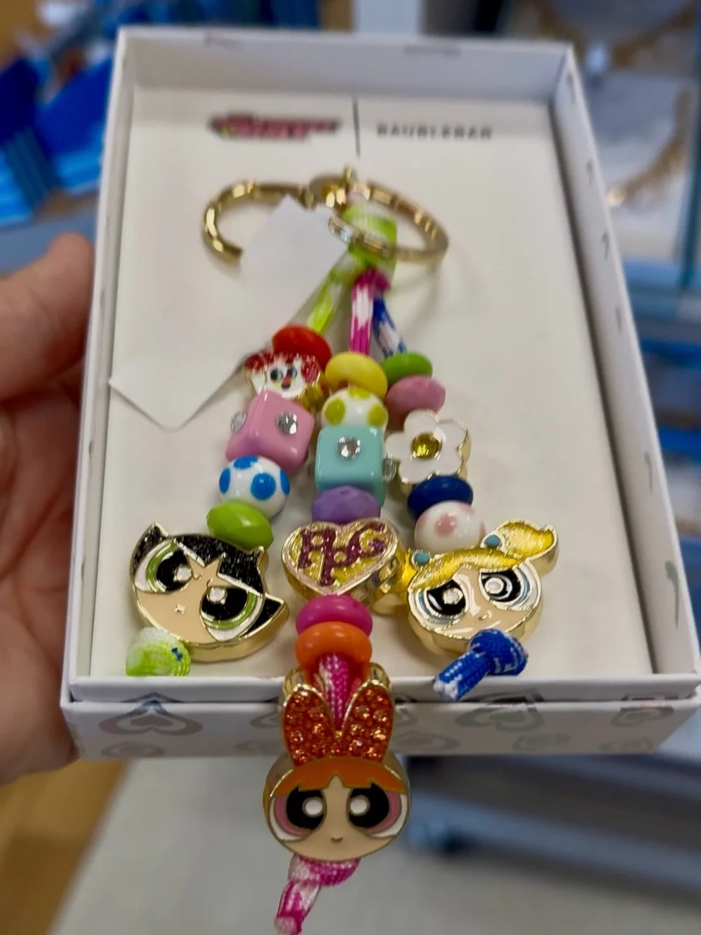 Powerpuff Girls Baublebar Viral Keychain Bag Charm Blossom Bubbles Buttercup